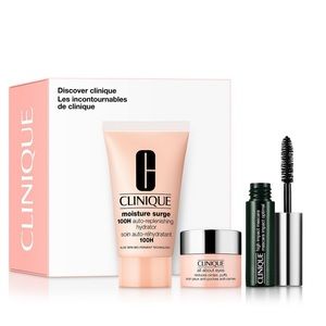 Clinique eye cream, Clinique moisture surge, & Clinique mascara. Discove…